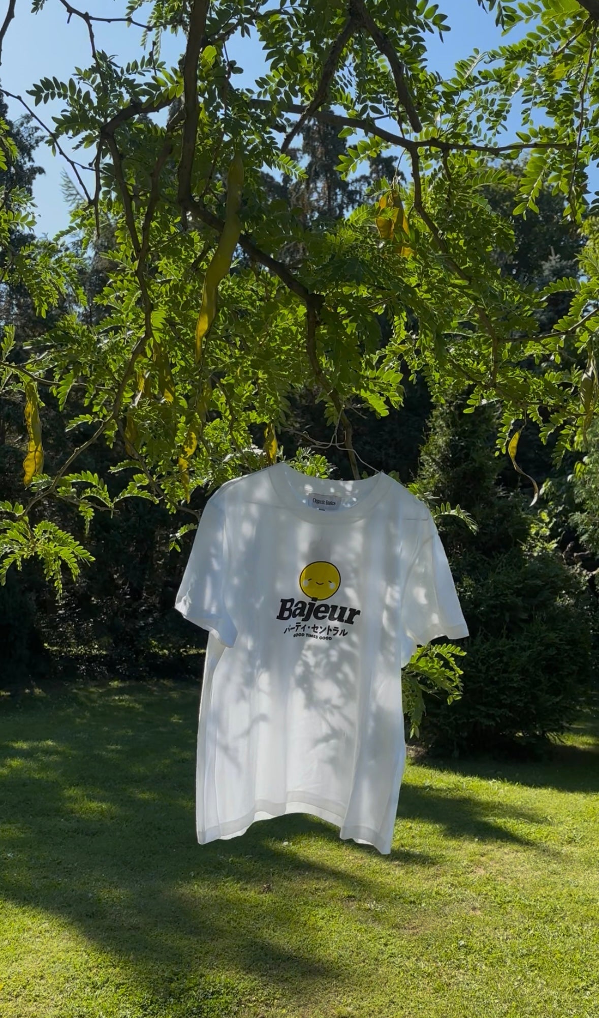 Organic Basics x Bajeur Tshirt - Good Times