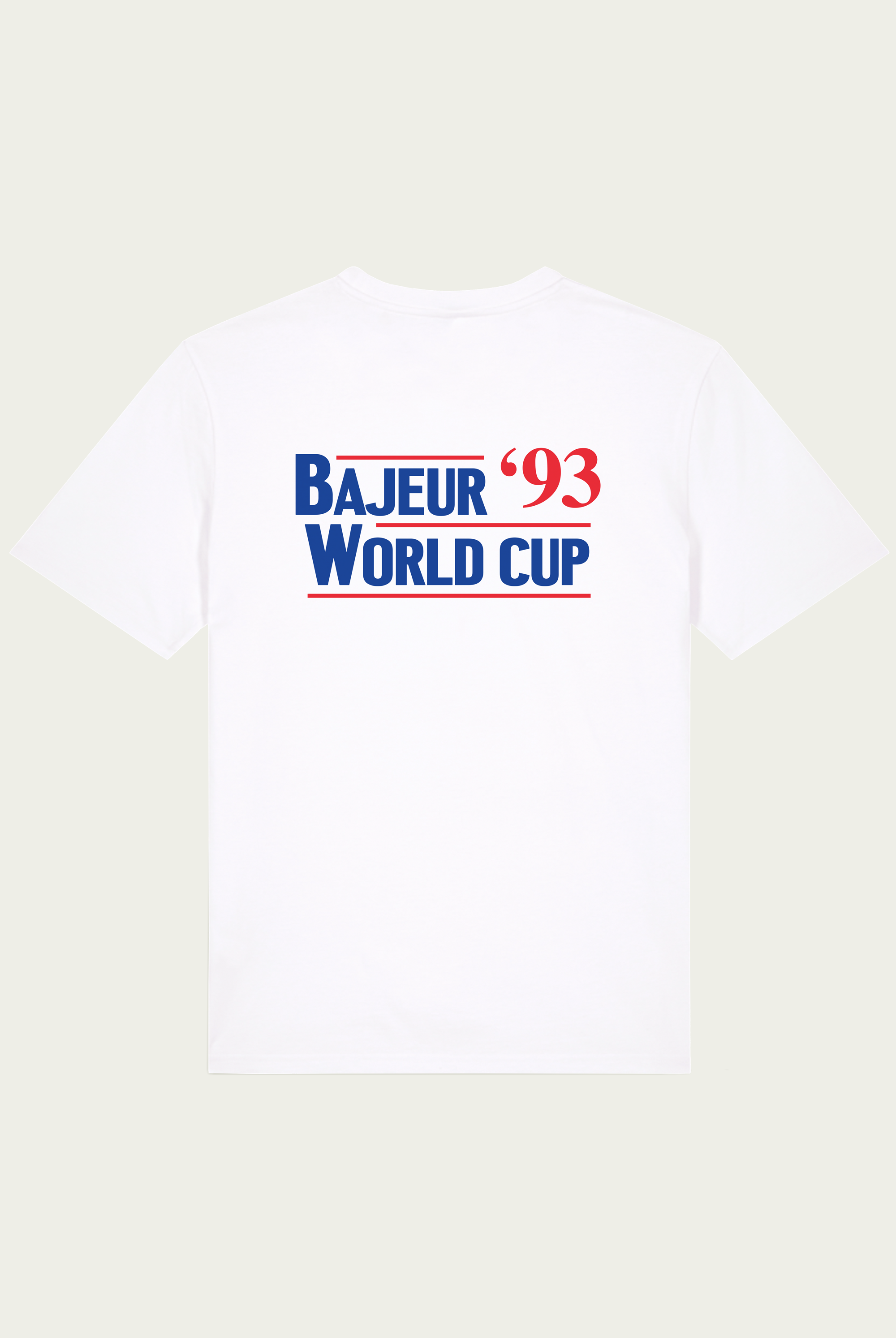 Organic Basics x Bajeur Tshirt - Bajeur '93