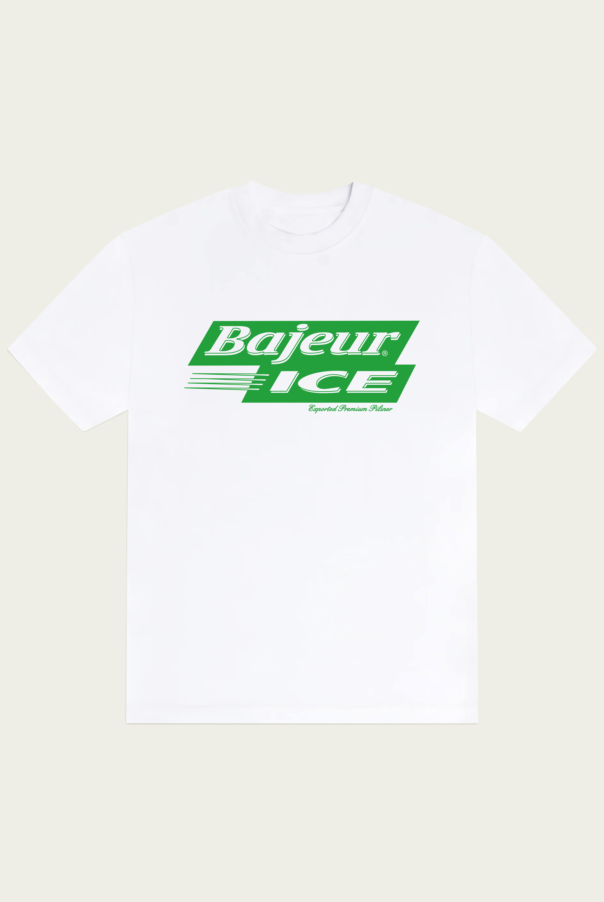 Organic Basics x Bajeur Tshirt - Bajeur Ice