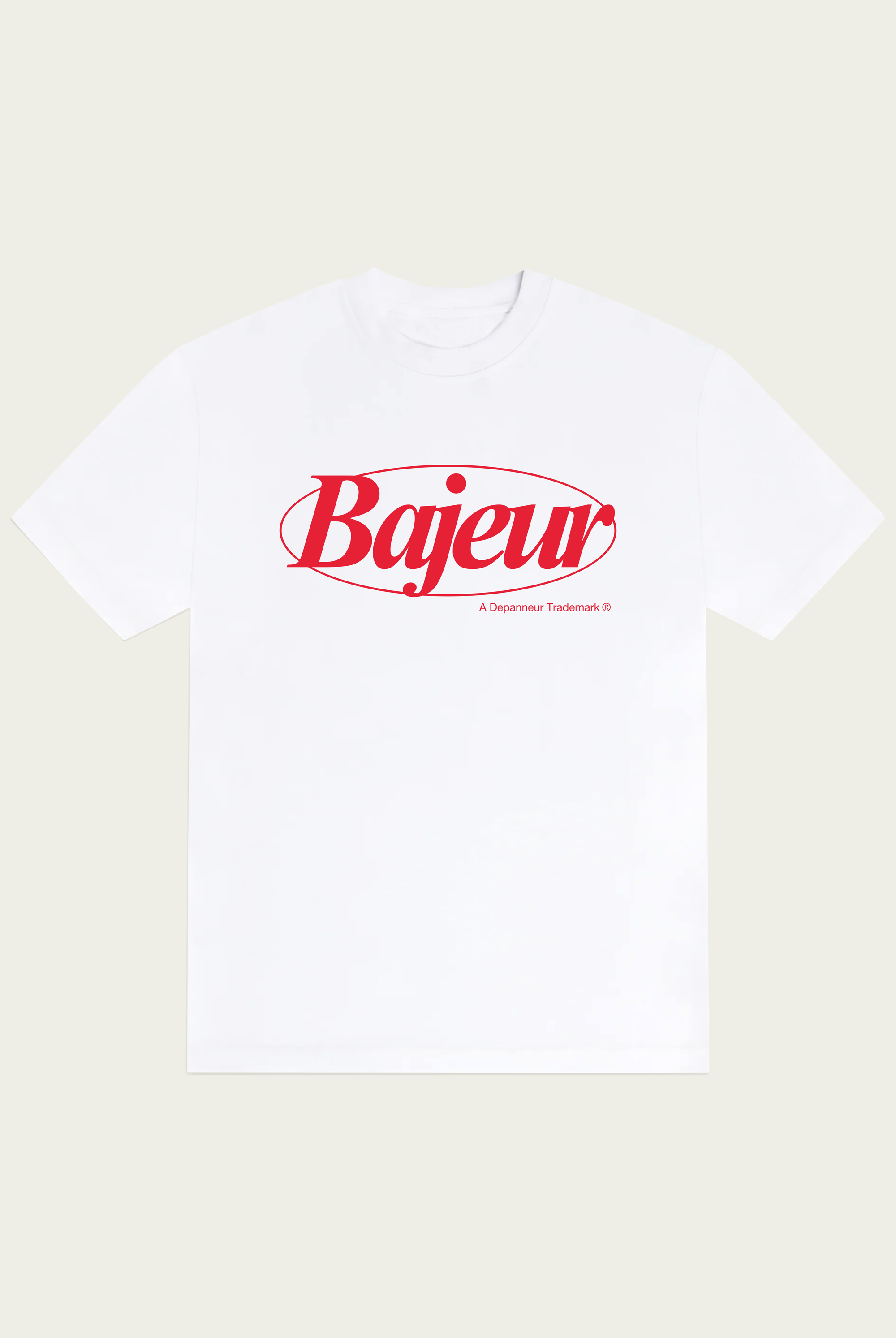 Organic Basics x Bajeur Tshirt - Ice Cold